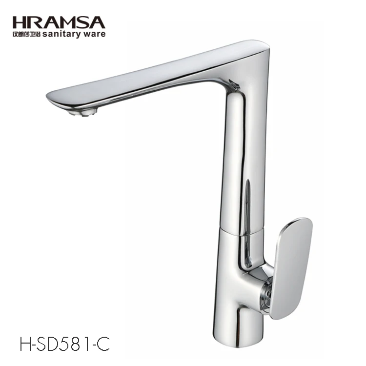 Perfect 59 copper high quality Kitchen faucet with rotary spout HRAMSA sanitary ware kaiping faucet factory