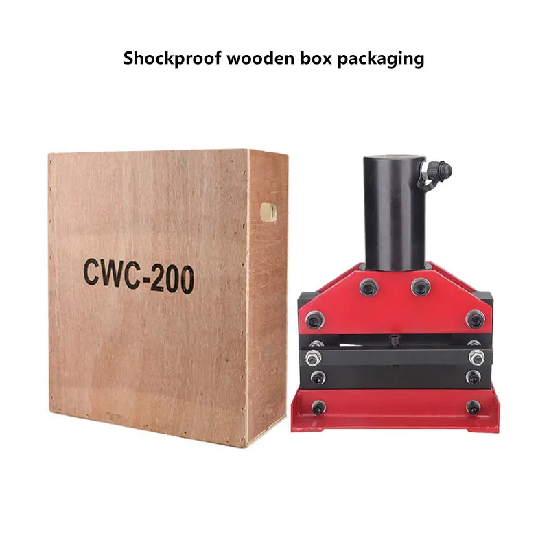 Hot sale CWC-200 Hydraulic Cutting Machine Split Type Copper Aluminum bar Hydraulic Iron Cutting Tools
