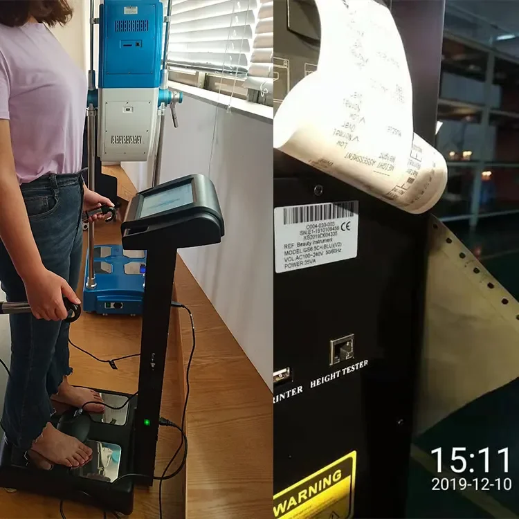 Body Composition Analyzer 3d Body Analyzer Scale Body Fat Analyzer With Printer