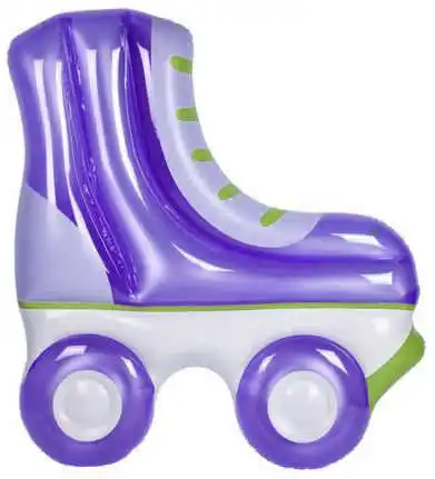 Inflatable Skating Shoes Floating Bed Inflatable Roller Skate Fun Pool Float Water Float Air Mattress Pool Chaise floating raft
