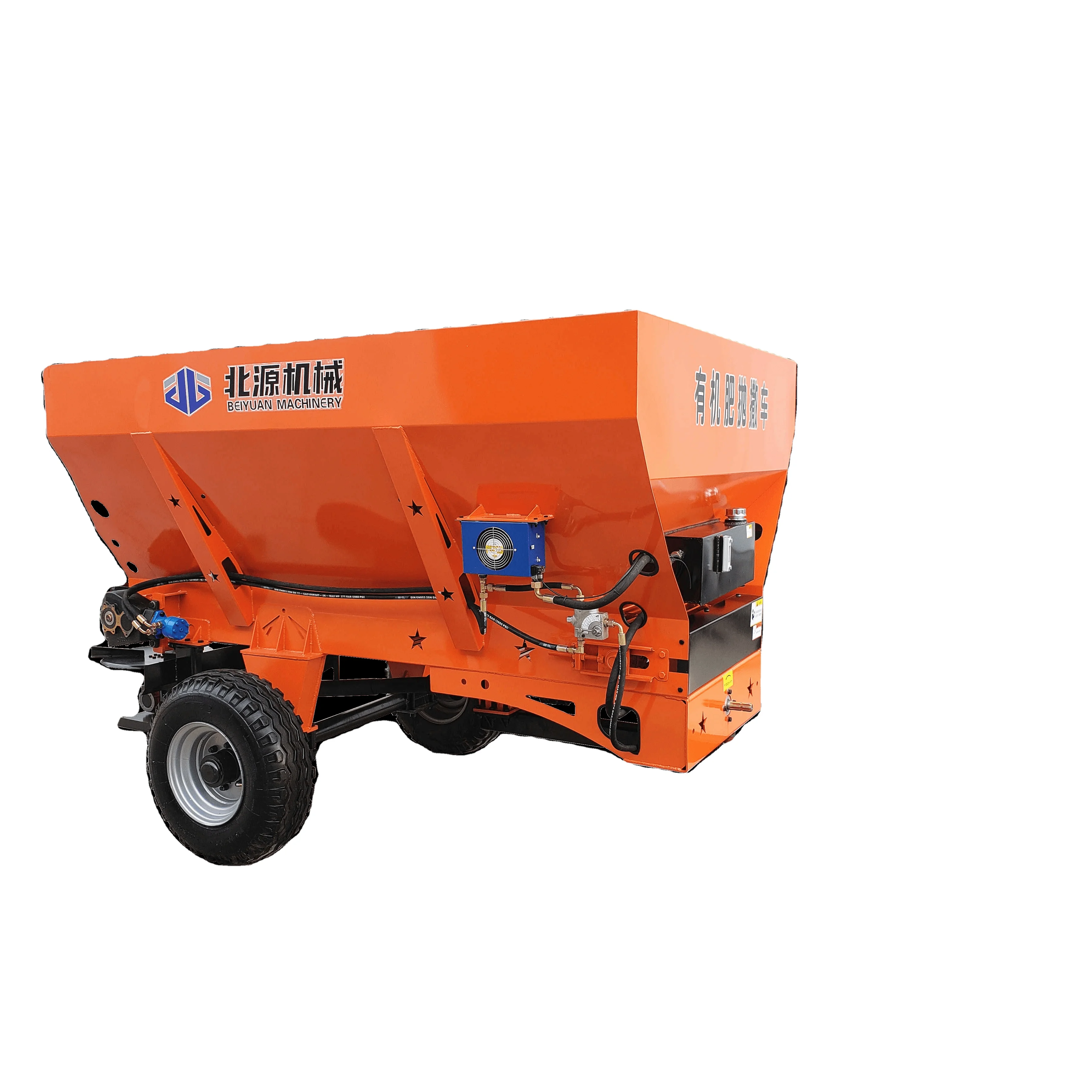 2023 new product for sale manure spreader fertilizer applicator compost spreader for farm