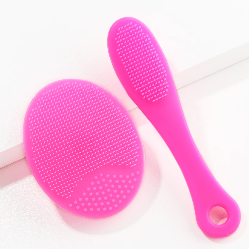 
2021 Silicone Facial Cleansing Brush And Nasal Wash Brush Hot Selling Cleaning Brush In Stock 