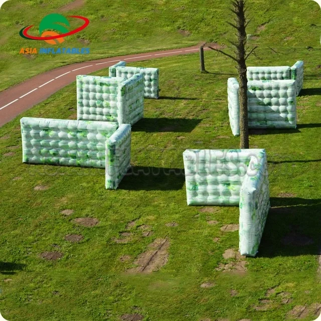 Inflatable Air bunker Tactical , Inflatable Bunkers for Paintball and Laser Tag