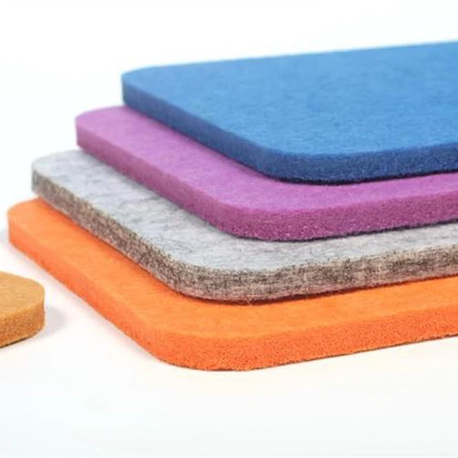 Premium eco frindly and reusable pet felt panels polyester acoustic panels