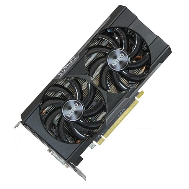 Оригинальные видеокарты R9 370X 370 2 Гб GPU AMD Radeon R9370 370X2 экран компьютерная игра Настольный ПК карта офисная работа