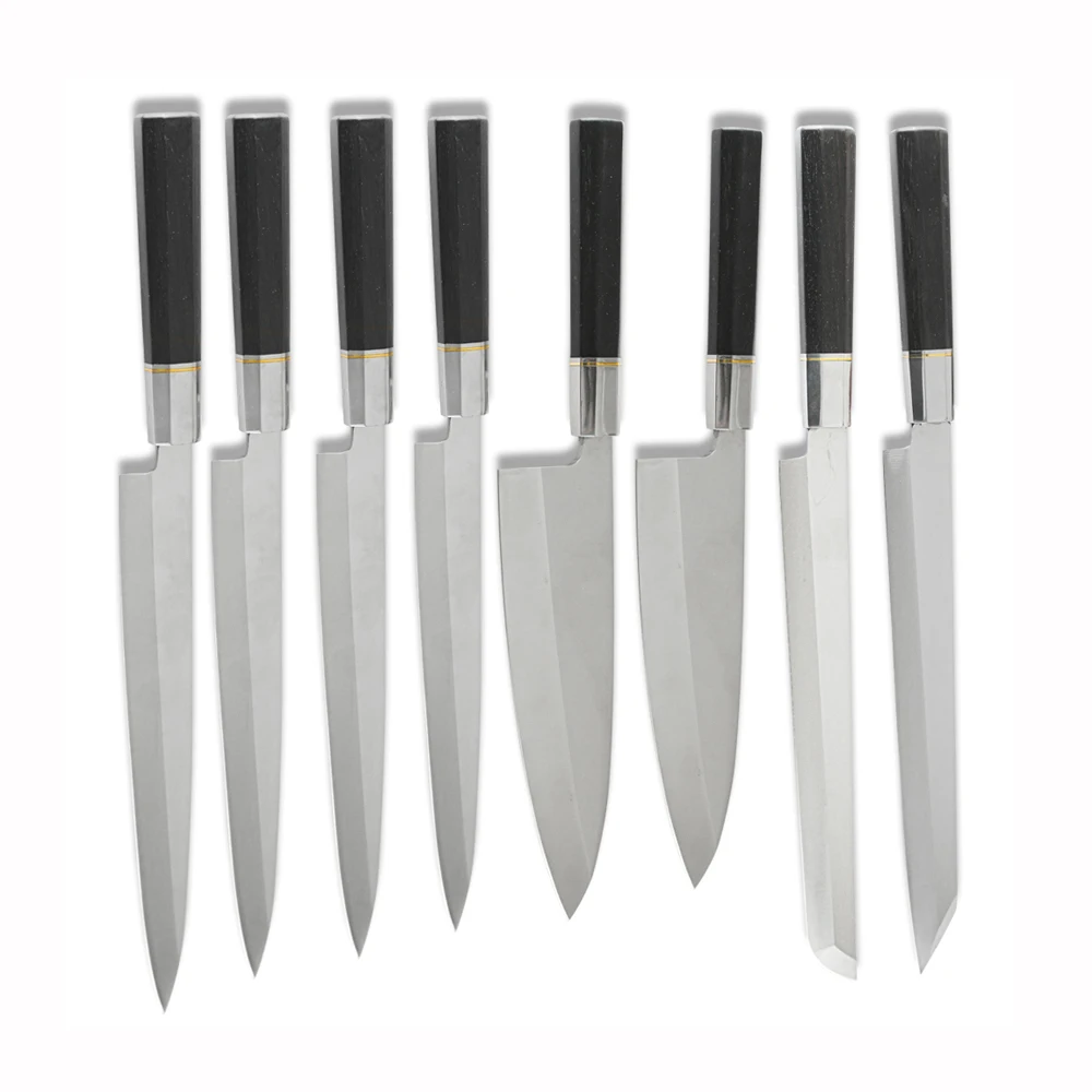 Xingye High Carbon 5cr15 Stainless Steel 9 10 11 Inch Deba Akami Raw Fish Sushi Fillet Japanese Knifes Knives Sashimi Knife Set