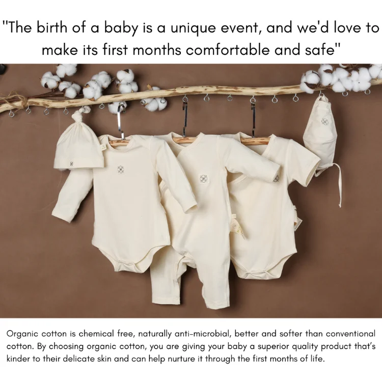 Best Quality Organic Coton Jumpsuit Hot Selling Comfortable ODM Service Poly Bag Packaging From Vietnam Manufacturer