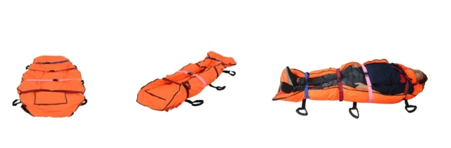 China Factory Direct Supplier customized rescue stretcher evacuation stretcher roll Emergency folding stretcher