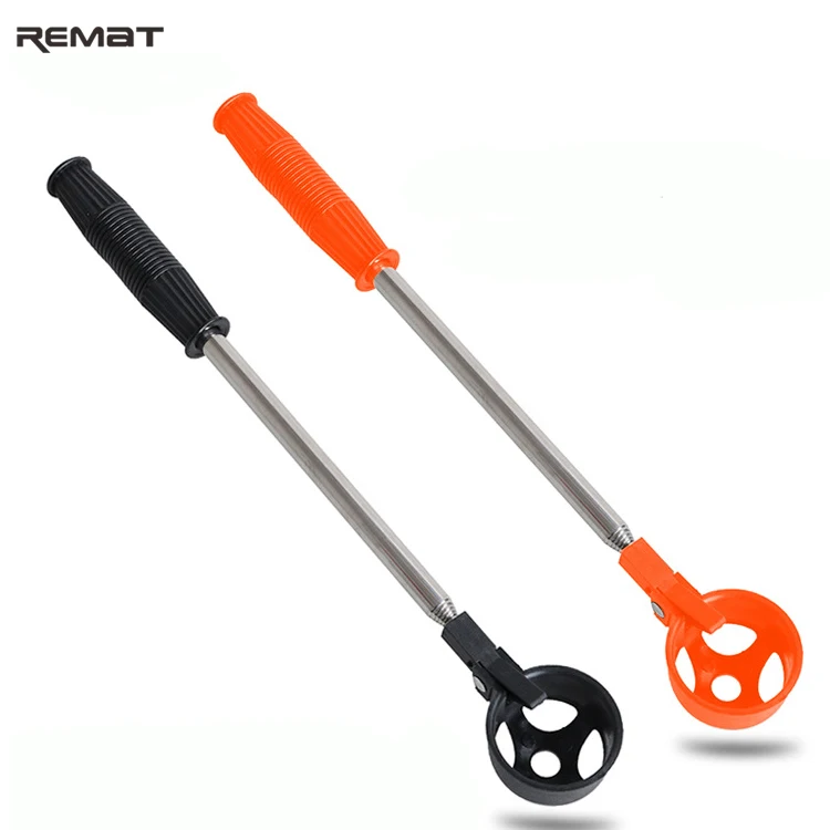 Golf Ball Pick Up Tools Telescopic Golf Ball Retriever Automatic Locking Scoop Picker
