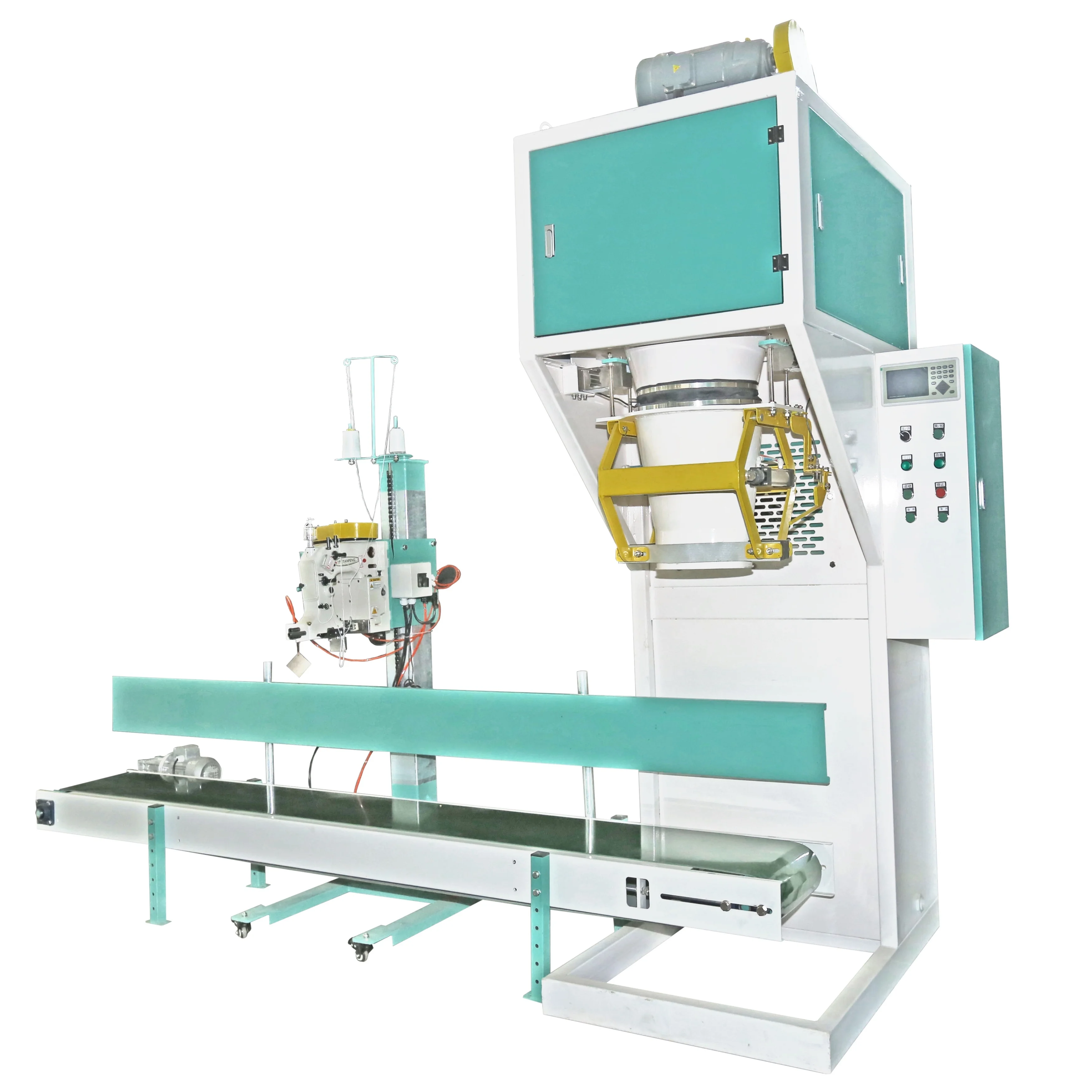 Wholesale Price 5kg 15kg 25kg  Corn Flakes Automatic Production Line Animal Feed Packaging Machine