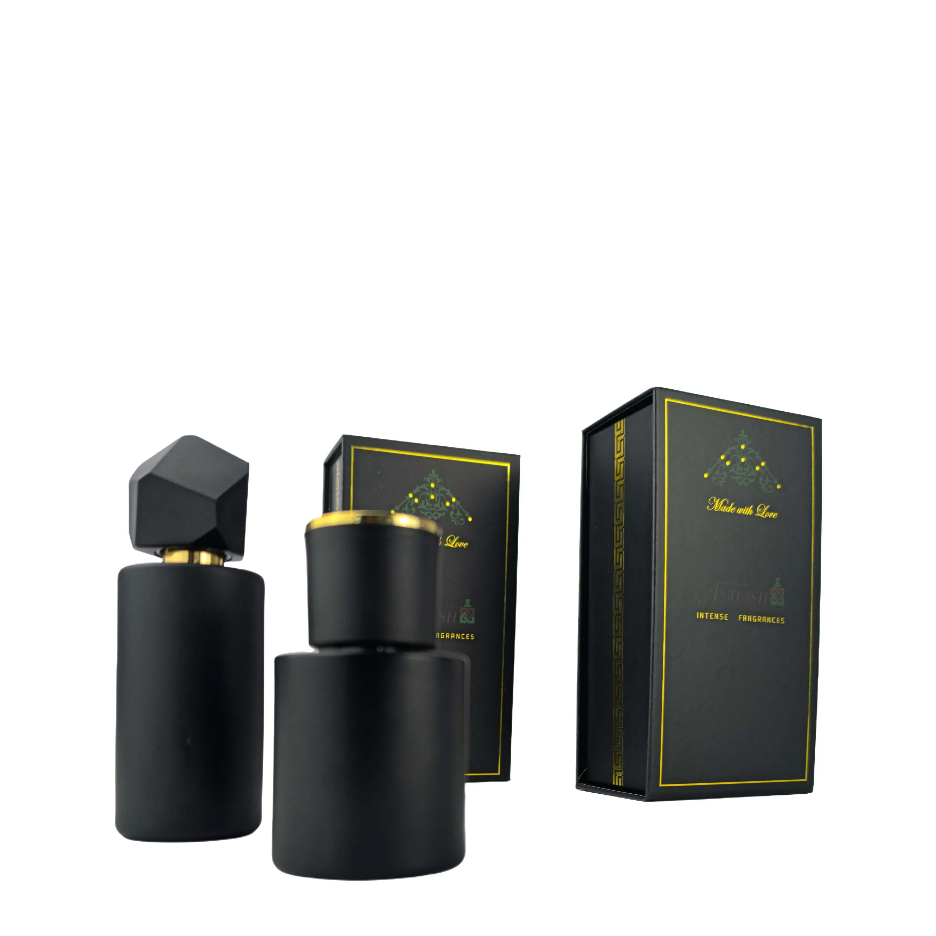 Glass bottles hot style luxury perfume bottle with box for woman gift accept customization