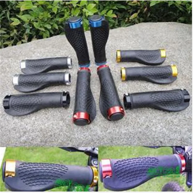 Hot sale multicolor mtb bike handlebar grip soft ergonomic rubber road bicycle handlebar grips