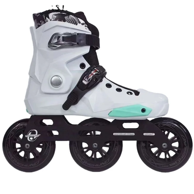 Rollermaster adult 3 big 110mm wheels urban  inline skates shoes