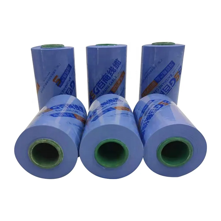 China Cables Coiling Packaging Solutions New Material PVC Stretch Plastic Film