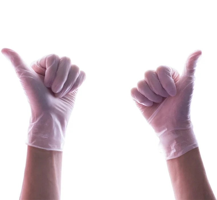 Best Quality Latex Gloves Manufacturer  Disposable Nitrile Medical Gloves OEM