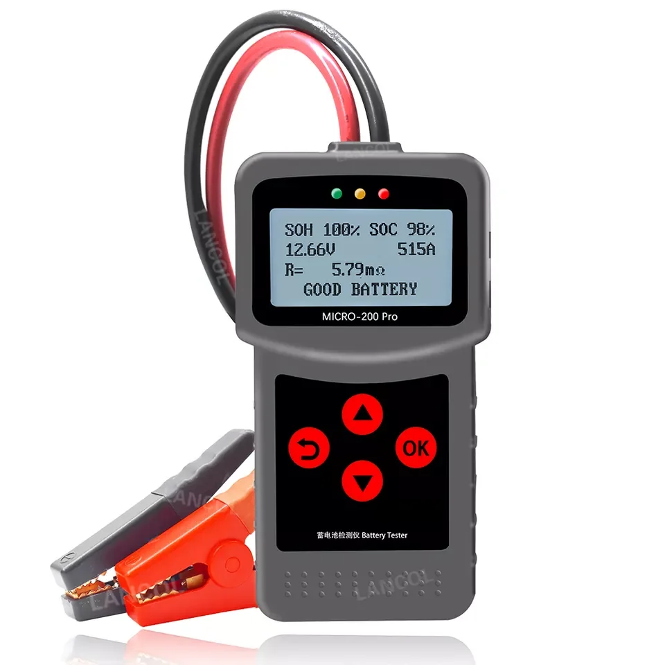 New Upgrade 3-220ah Micro - 200 Pro Diagnostic with Led for 12v 24v Battery Test