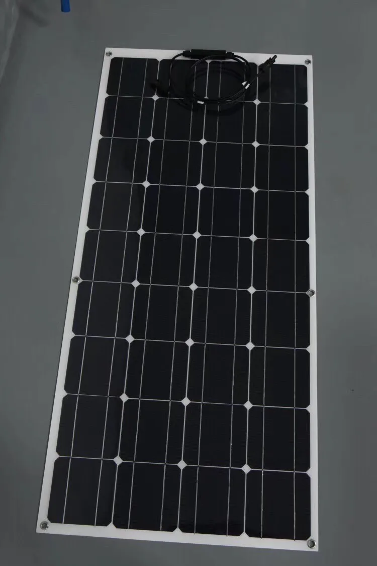 Monocrystalline pv model photovoltaic kits folding transparent solar panel 100w