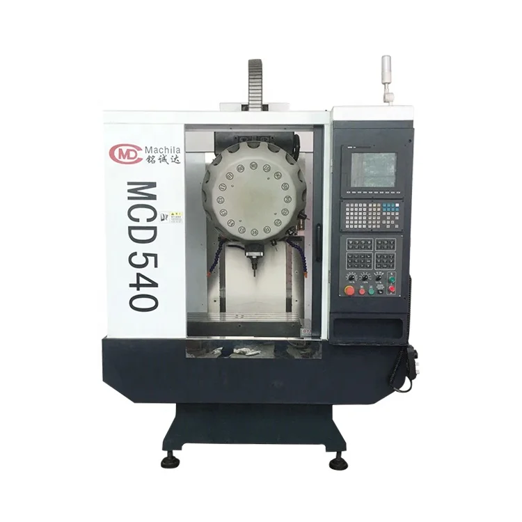 500mm High Precision CNC Vertical Long Life CNC Machine Tools Machining Center 5 Axis Ratorytable Milling Machine