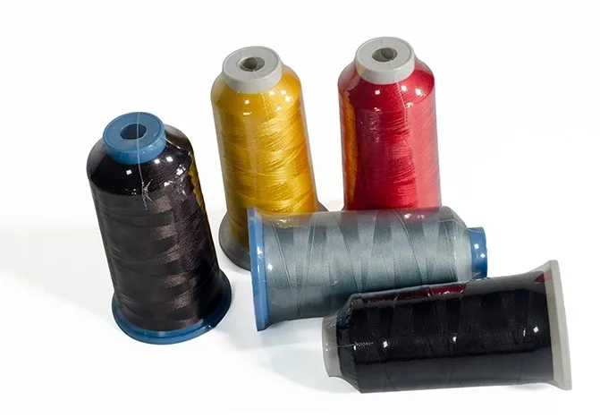 High Quality 210D/2 Dyed Color Nylon 6 Sewing Thread For Jeans