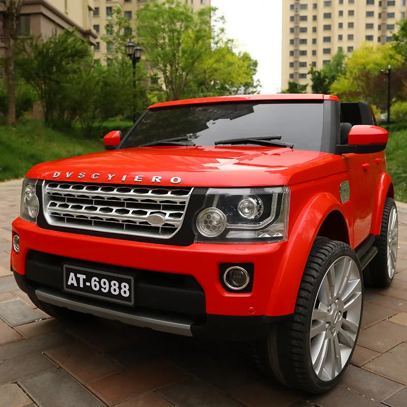 Unisex Land Rover Electric Ride-on Toy for Kids New Design with Double Open Doors Remote Control Licensed Battery-Powered Wheel