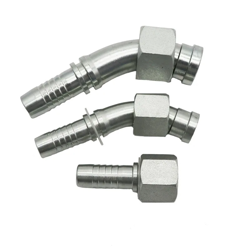 24241 ORFS female O-ring seal hydraulic hose crimping fittings hose pipe fitting parts Hydraulic Rubber Hose End Fittings