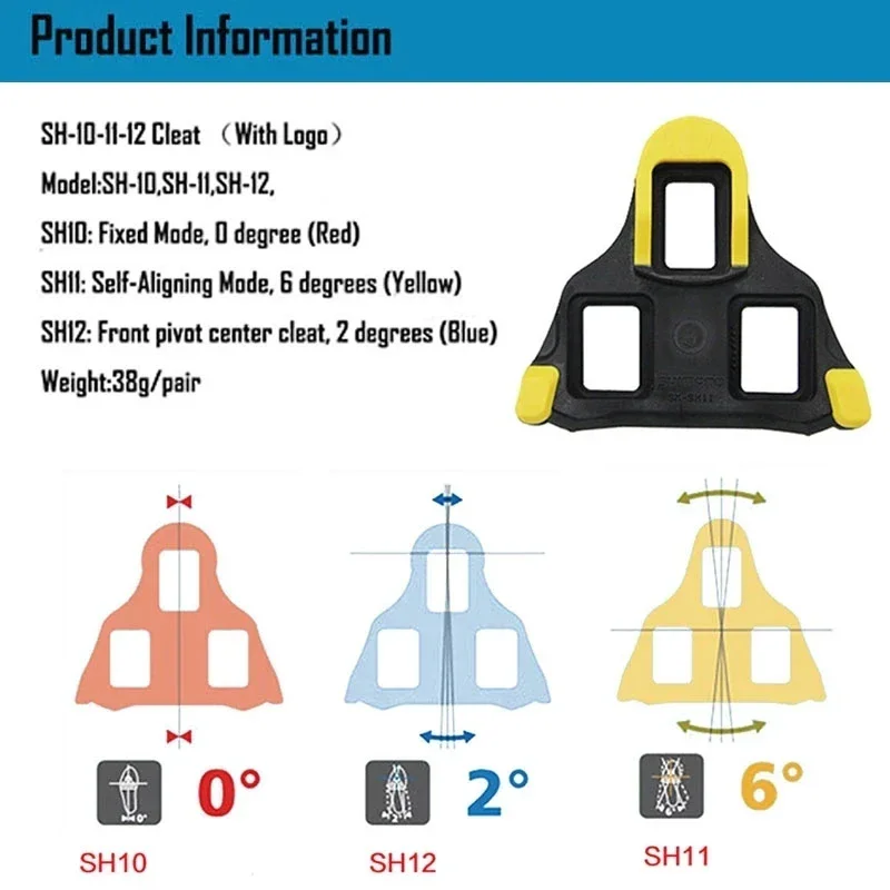 FOR Shimano SH11 SH10 SH12 Road Bike Pedal Cleat Bicycle Cleats Original Box Shoes Cleats Bike Pedal Road Cleats Speed System
