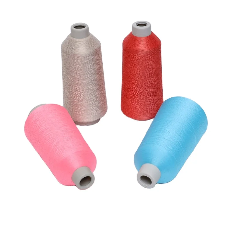 Wholesale High Elastic Nylon Recycle Sewing Thread Multicolored Sewing Thread