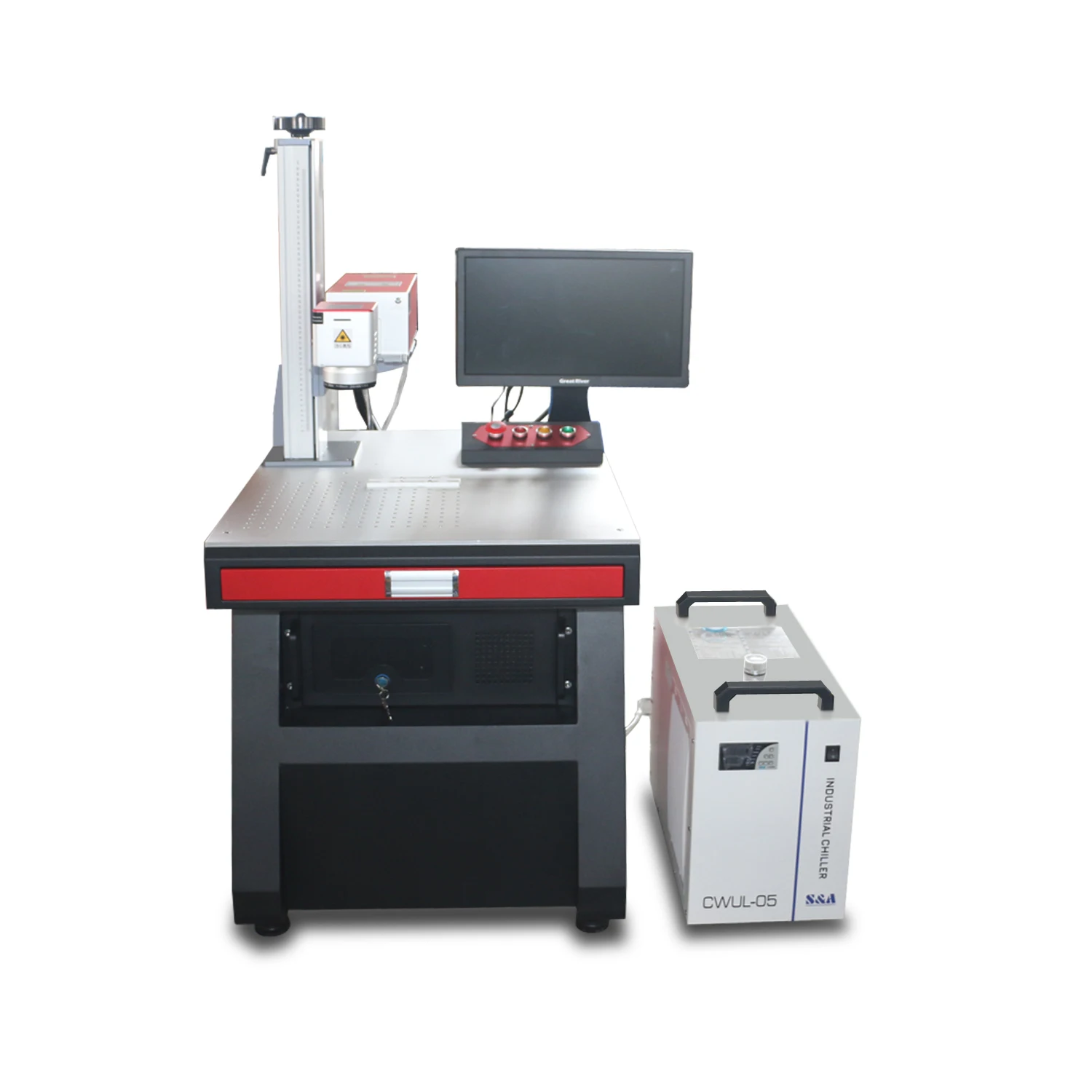 Uv Laser Engraver Uv Laser Engraving Marking Machine for Glass Tft Lcd Ic Crystal Bootles Silicon Cosmetic Wire Earphone