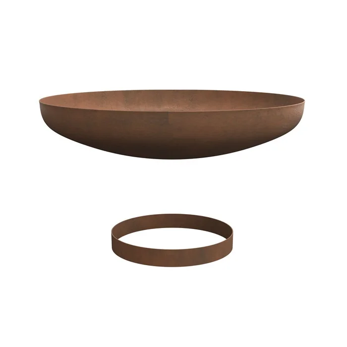 garden corten steel bbq outdoor fire pits