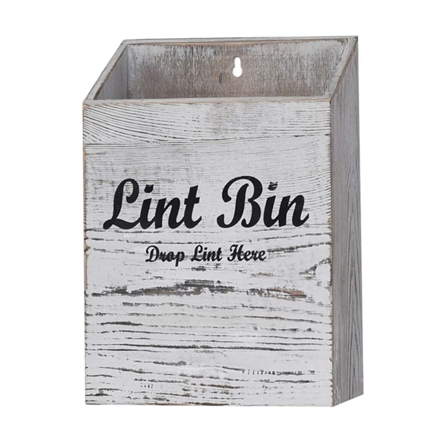 Magnetic Lint Bin for Laundry Room Organization and Storage Bin for Washer and Dryer Supplies