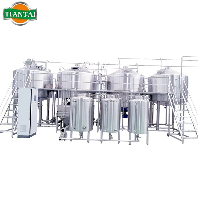 3500L 30bbl Tiantai fermenting processing craft beer turnkey project production line 30bbl brewery equipment