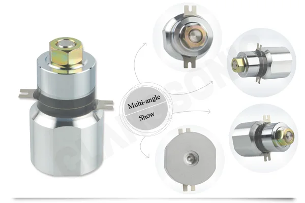 28Khz Ultrasonic piezoelectric Langevins transducer with ultrasonic generator