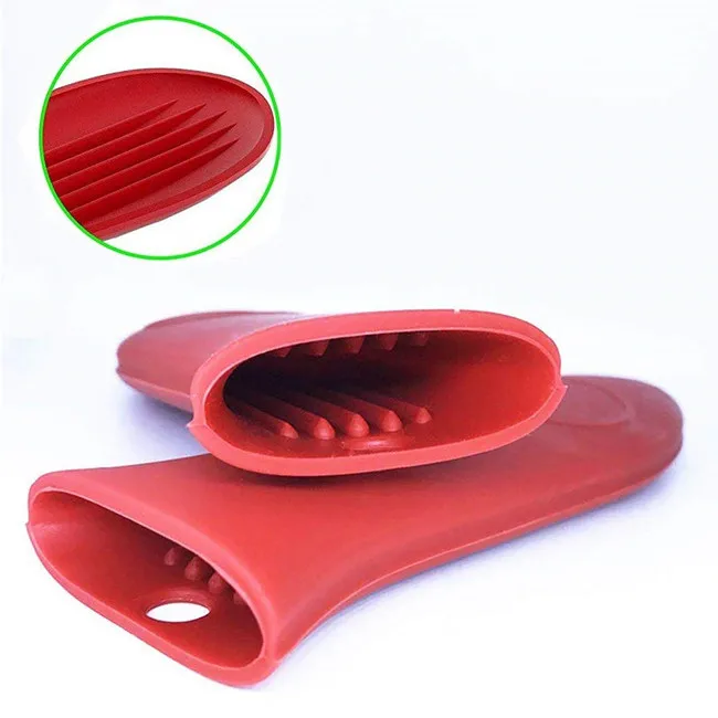 
Non Slip Hot resistant Silicone Pot Handle Holder for Cast Iron Skillets and Metal Frying Pans, for Cooking, Kitchen 