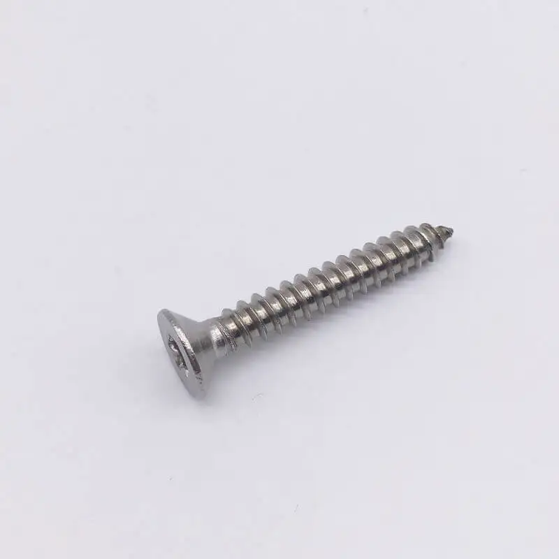 
Customized Nickel Plated Flat Torx Head Stainless Steel Screw 