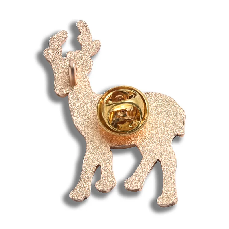 Wholesale Metal Logo Hard Enamel Badge Clothes Anime Zinc Alloy Butterfly Clutch Lapel Pin