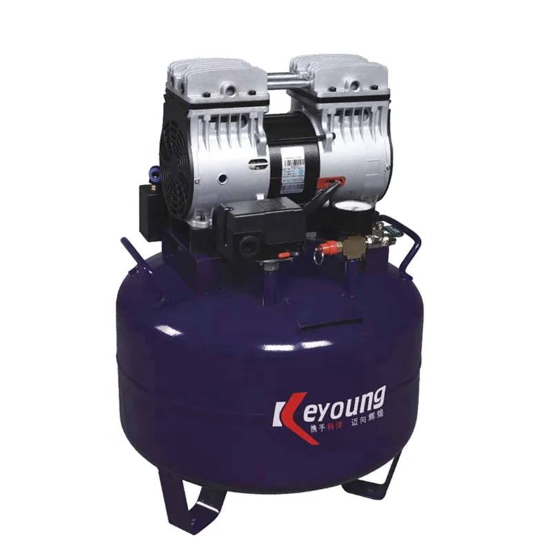 Noiseless Silent Oil Free Medical Air Compressor 545W 840w Dental Air Compressor