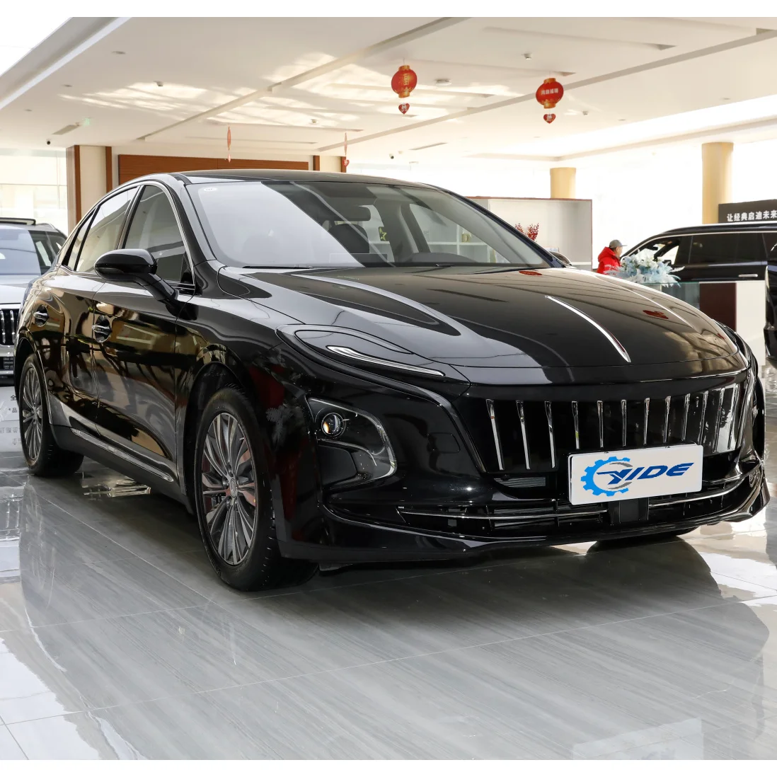 Pure electric car of  China Hongqi E-QM5 2023 PLUS