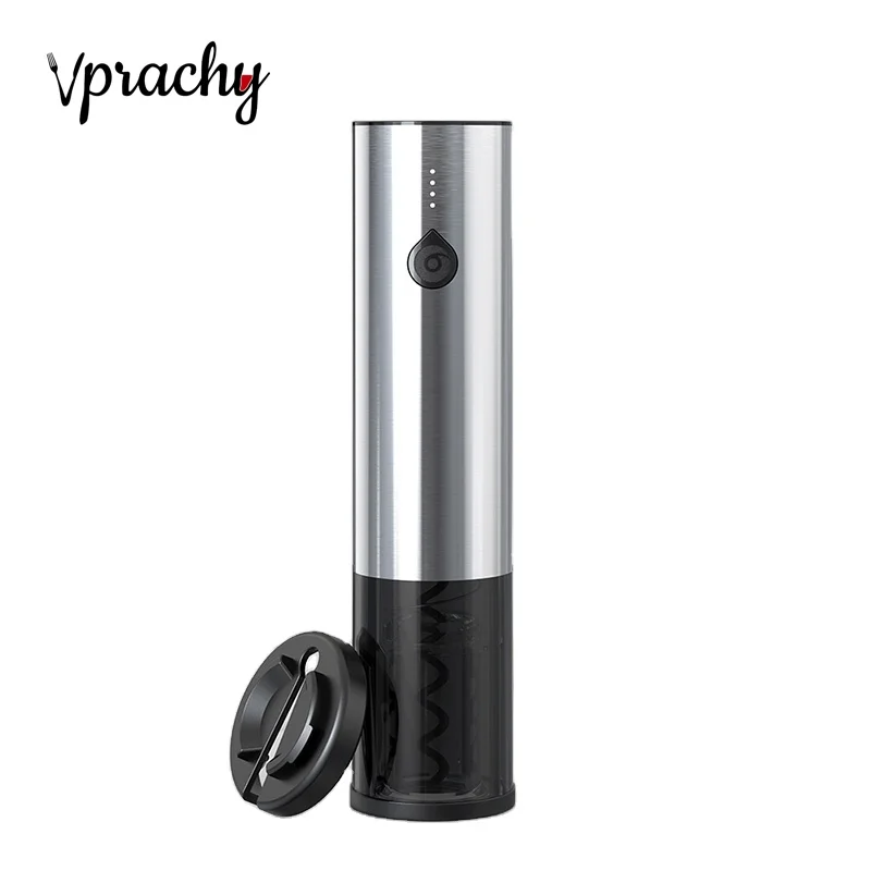 Lithium Electric Wine Opener One-button Rechargeable Electric Corkscrew Wine Opener Gift Box Packing