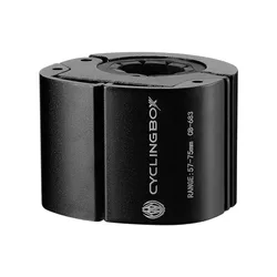 Aluminum Alloy Ring-Shaped Bicycle Phone Holder Mount Portable Bike Phone Bracket Shockproof Invisible Bike Phone Holder Mount
