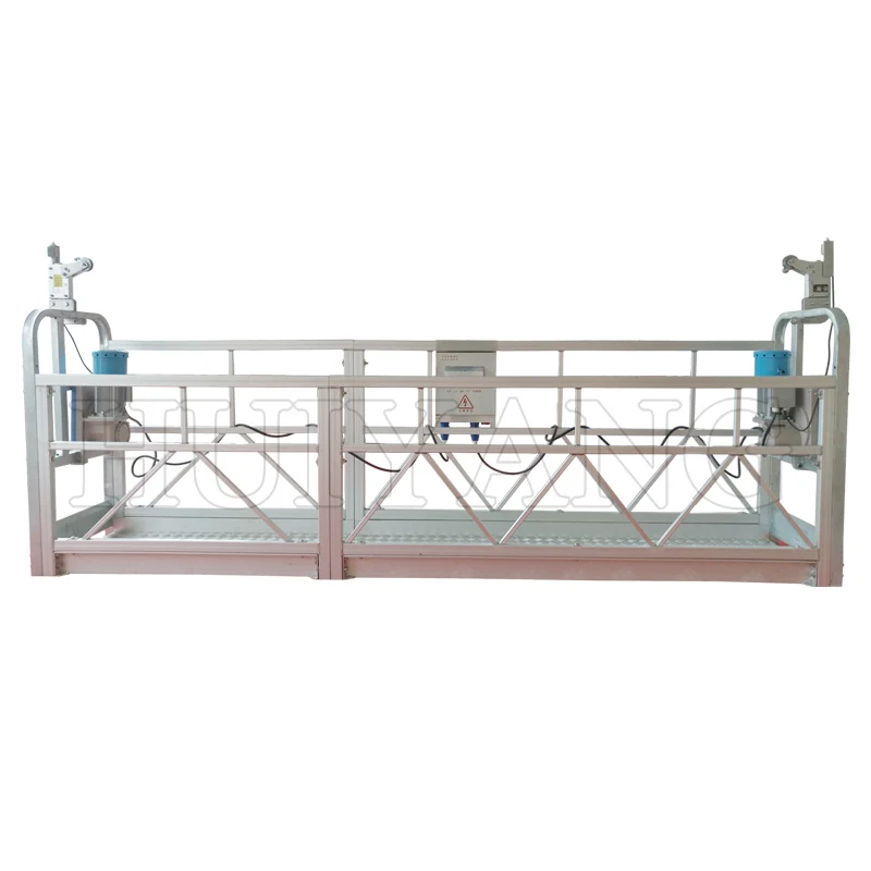 Modern Industrial ZLP800 Aerial Work Lift Aluminium Electric Suspended Working Platform Hanging Basket Aluminum Alloy