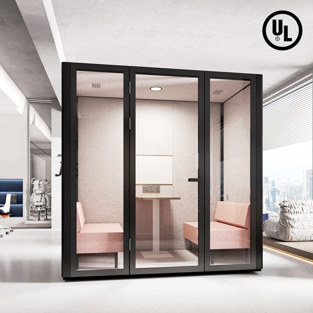 FlexSpace Focus Room Soundproof Pods for Offices Portable Modern Soundproof Pod
