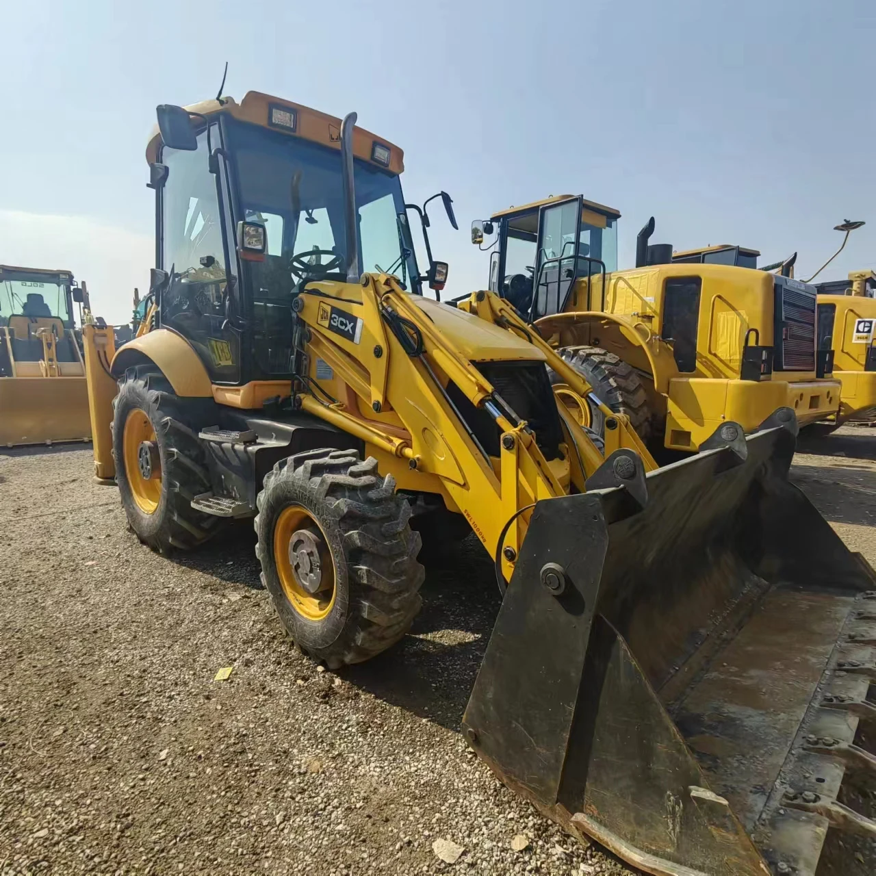 Импортный 90% Новый Лидер продаж подержанный экскаватор-погрузчик JCB 3CX для строительства б/у 7 тонн