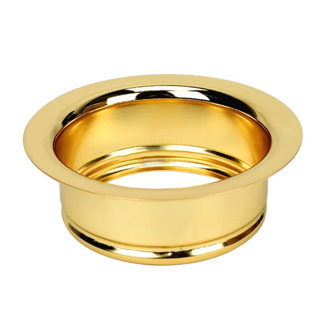 Sink Flange Garbage Disposal Gold Fit Universal 3-1/2 Inch Kitchen Sink Garbage Disposal Accessories