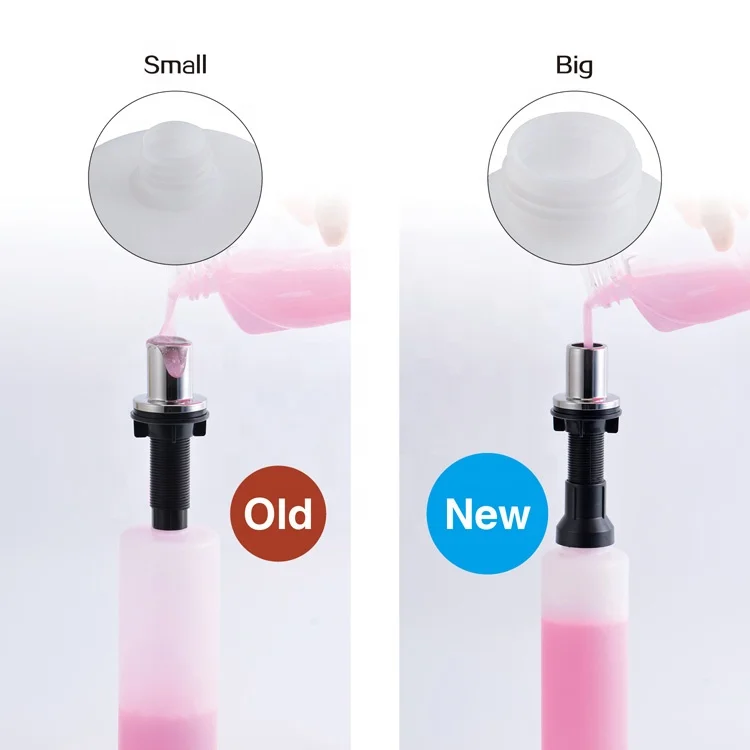 Free Sample Bath Hand Wash Liquid Soap Pump Dispenser Kitchen Sink For Shampoo Conditioner Bottle Pump Lotion Manufacturer