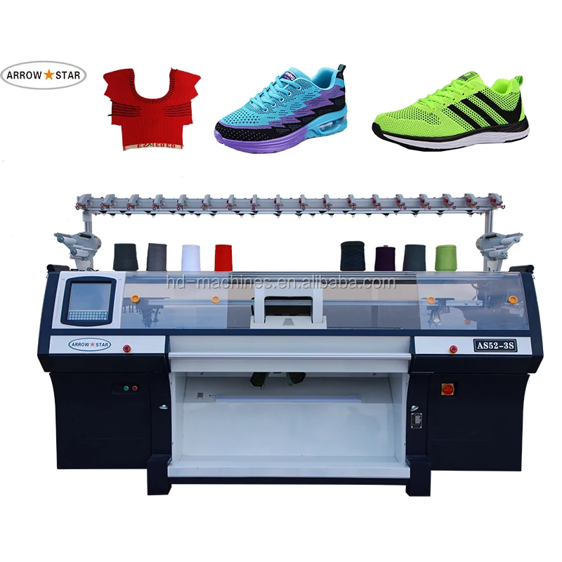 upper shoe computerized flat knitting machine