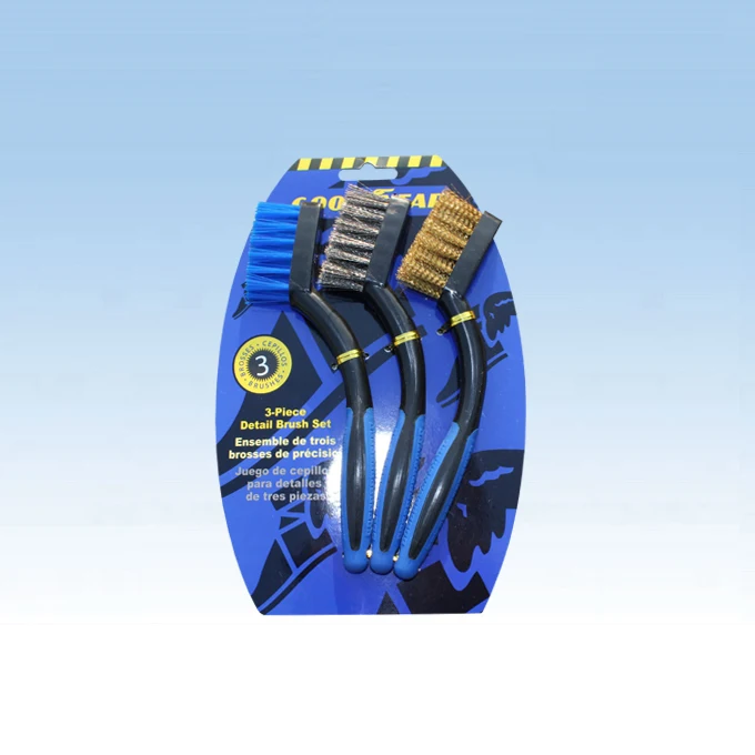 Plastic car cleaning wheel brush detailing tire brush