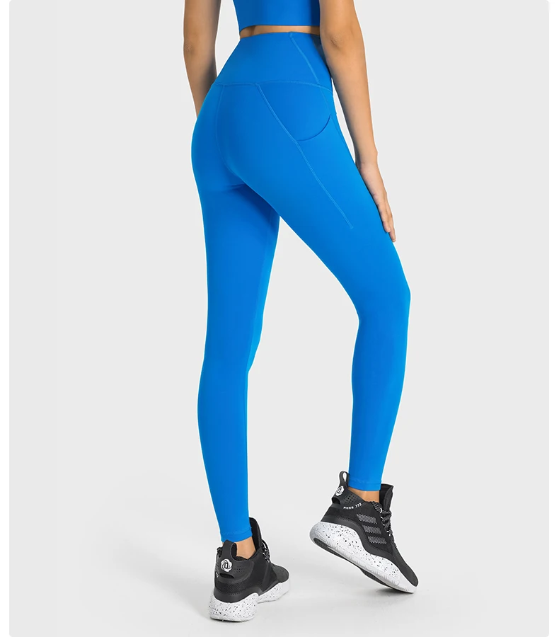 Wholesale 20% lycra spandex anti bacterial yoga pants plus size women gym butt lift leggings with pocket