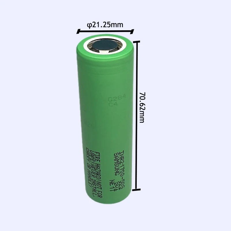 Аккумулятор samsung 21700 5000 мАч inr21700-50s с отличным сочетанием батареи