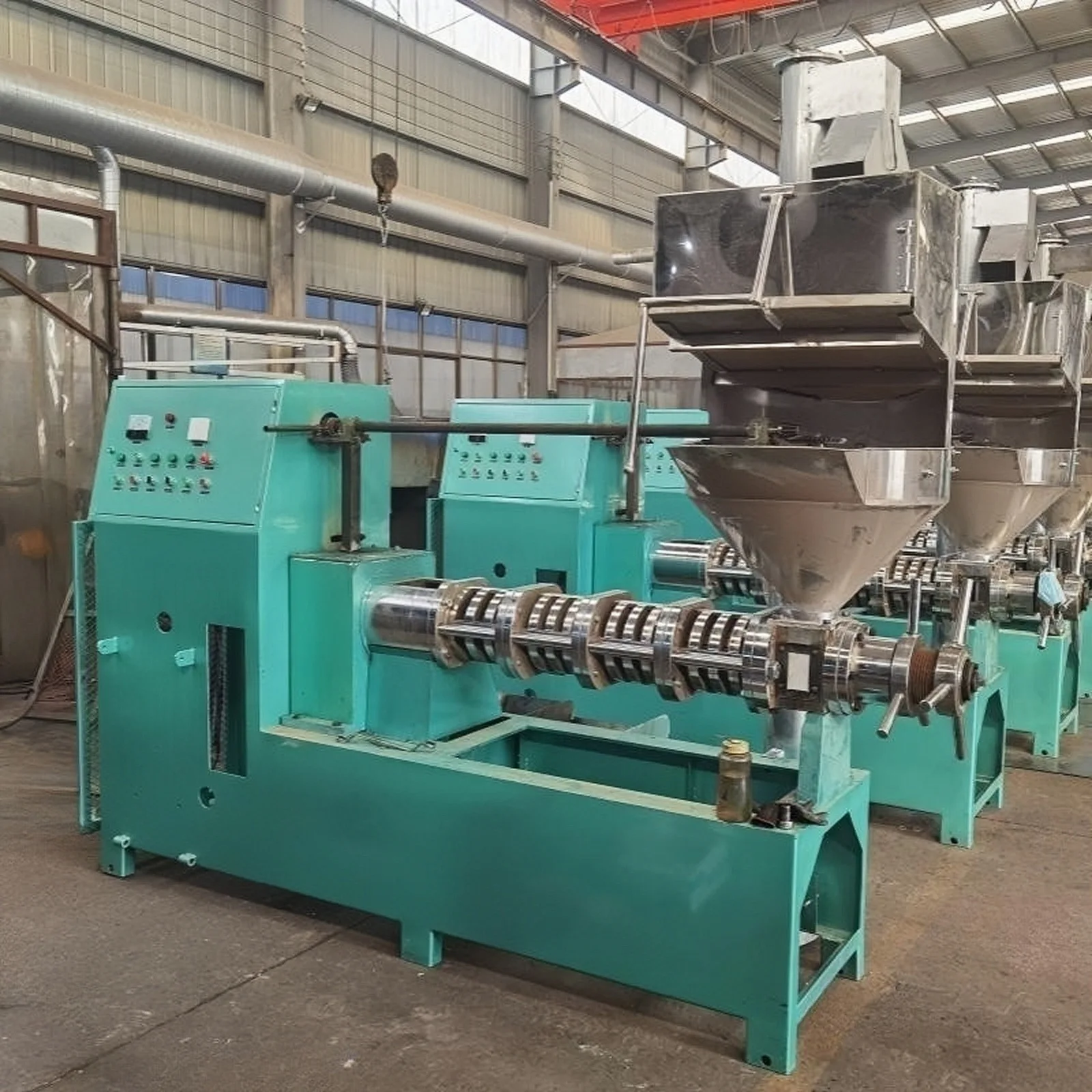 Factory Direct 60-1000kg/H Spiral Soybean Oil Press Machine Canola Sunflower Oil Make Machine For Sale