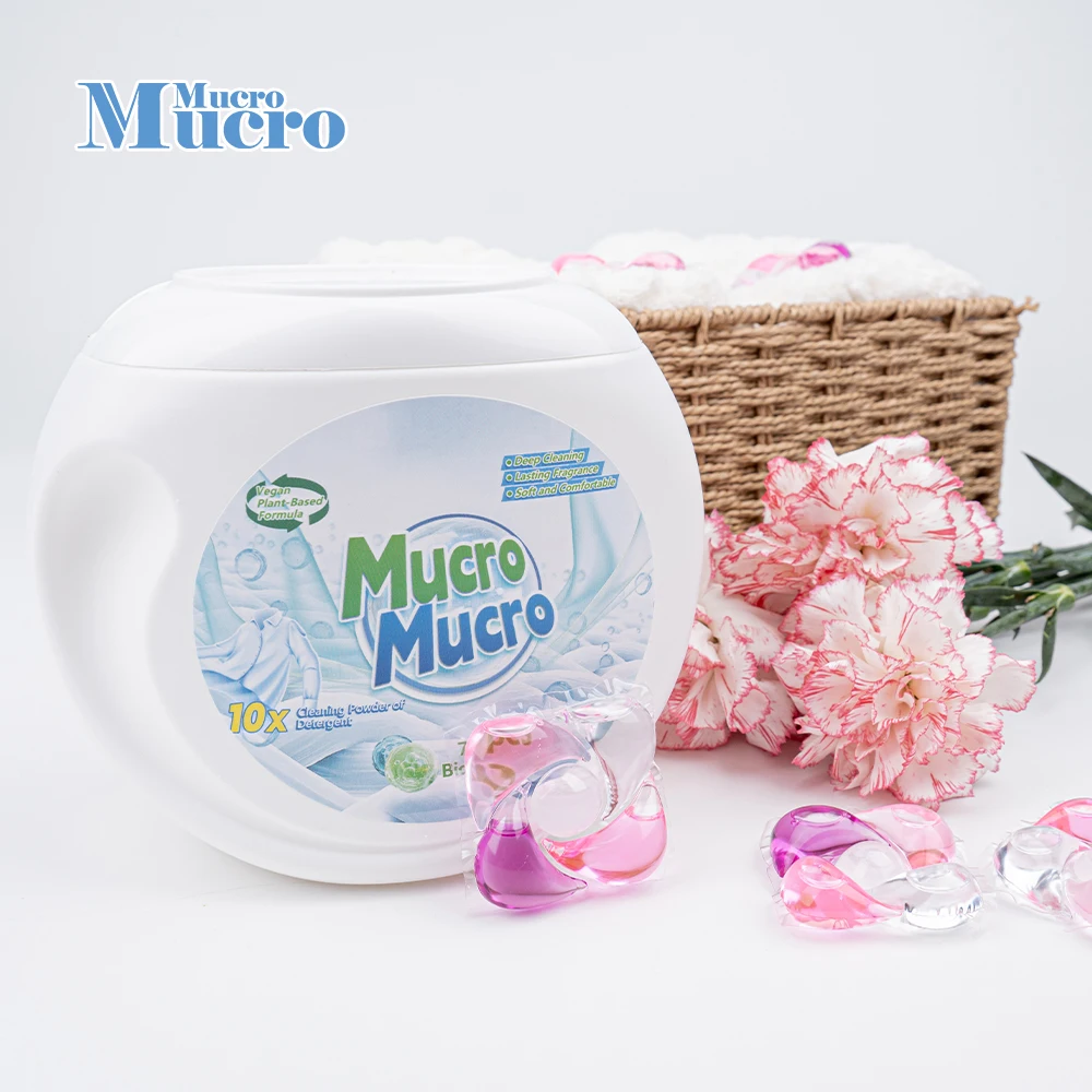 5in1 Clothes Washing Apparel Detergent Pods in Capsules Liquid Laundry Soap Capsules for Washing Clothes